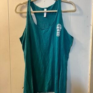 Mountain Rambler Brewery T-Shirt Women's Tank Top Size XL M Blue